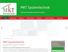 Tablet Screenshot of mkt-sys.de